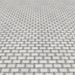 MM Tile and Stone - Thassos & Carrara Subway Brick Combo Marble Polished Waterjet Mosaic Installed