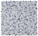 Elysium - Aphrodite Mix Grey Honed Marble Mosaic 3