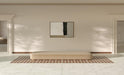 Unicom Starker - Marmorea Collection - 3 in. x 3 in. Tile - Biancone floor installation