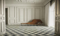 Unicom Starker - Marmorea Collection - 3 in. x 12 in. Tile - Verde Alpi floor installation