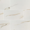 See MSI - Aria 2 in. x 4 in. Porcelain Tile - Bianco
