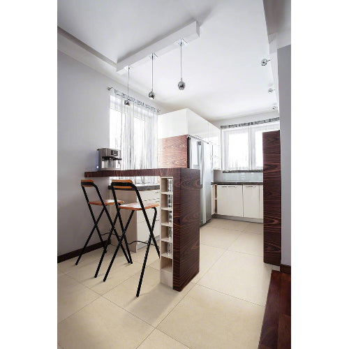 MSI - Aria 12 in. x 24 in. Porcelain Tile - Cremita Room Scene