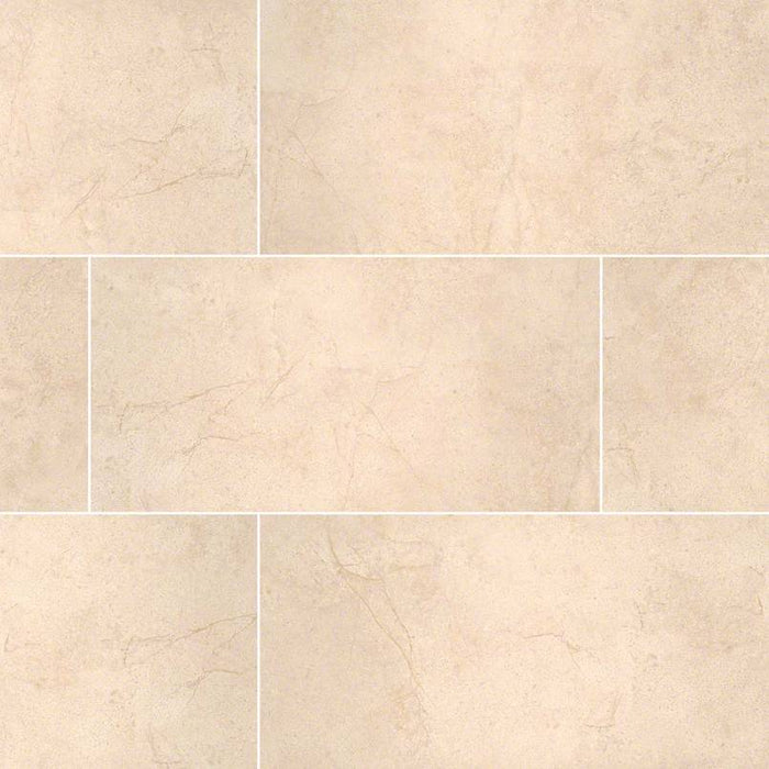 MSI - Aria 24 in. x 24 in. Porcelain Tile - Cremita