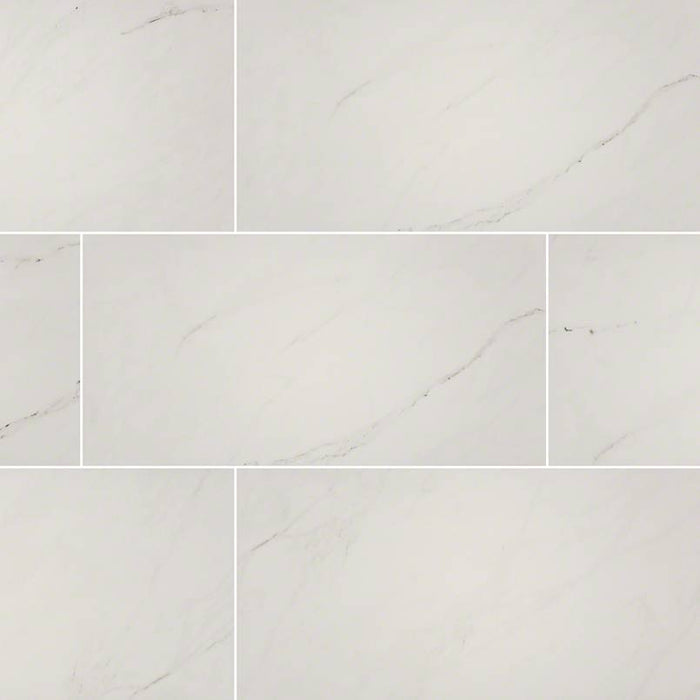 MSI - Aria 2 in. x 4 in. Porcelain Tile - Ice