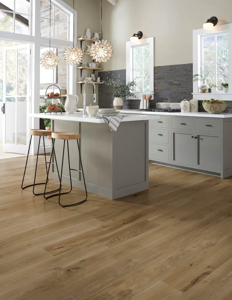 Mannington - Normandy Oak Engineered Hardwood - Bistro