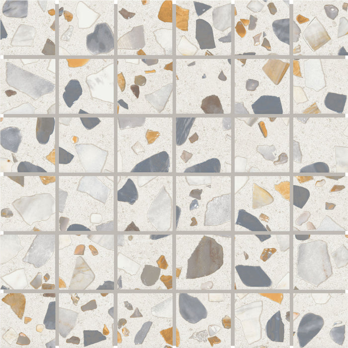 Marazzi - Curation 2 in. x 2 in. Matte Porcelain Straight Joint Mosaic - Shore