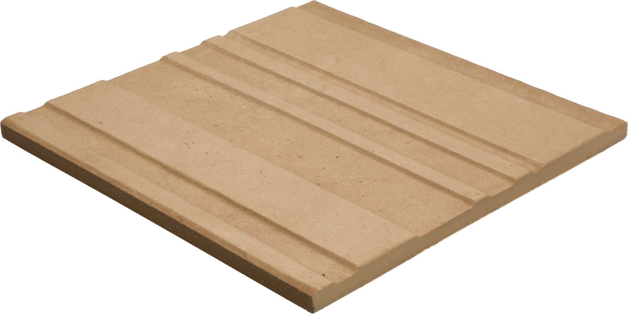 Marazzi - Crafthouse 8 in. x 8 in. Fluted Matte Porcelain Tile - Rattan