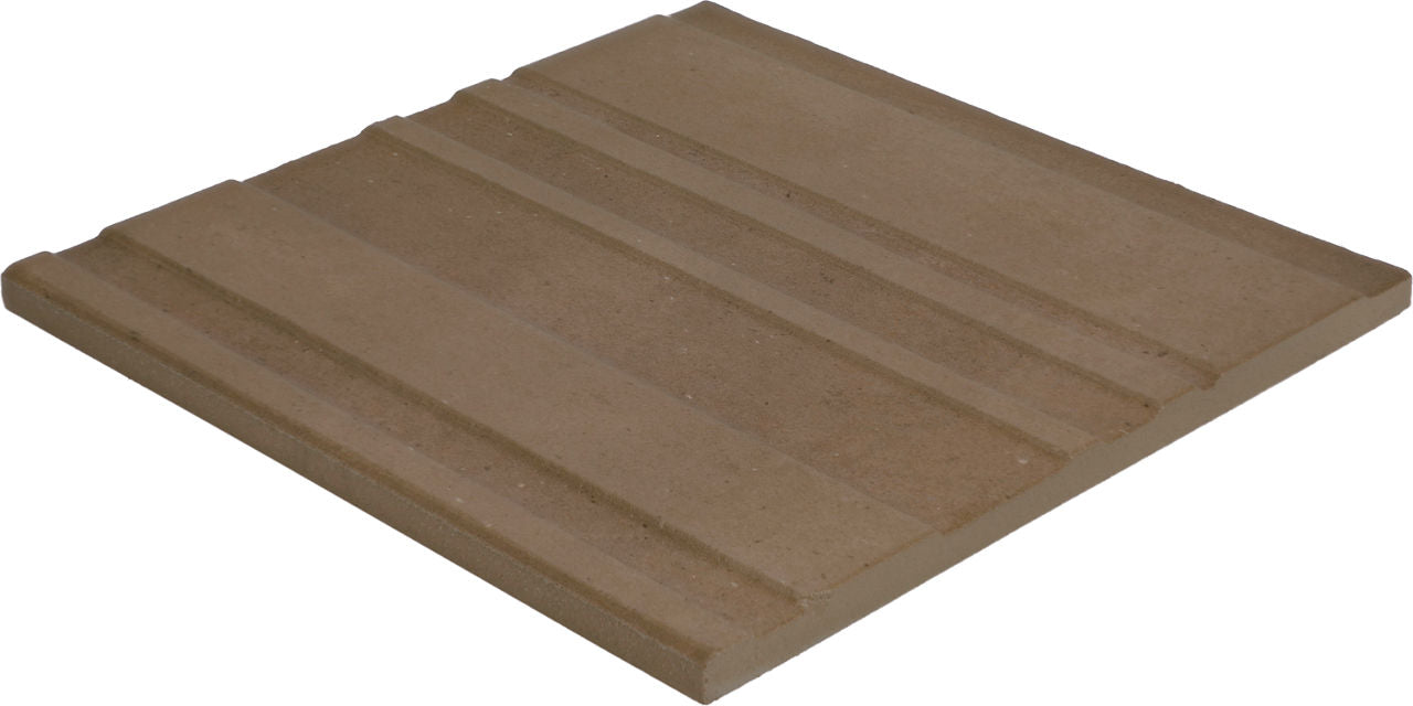Marazzi - Crafthouse 8 in. x 8 in. Fluted Matte Porcelain Tile - Argilla