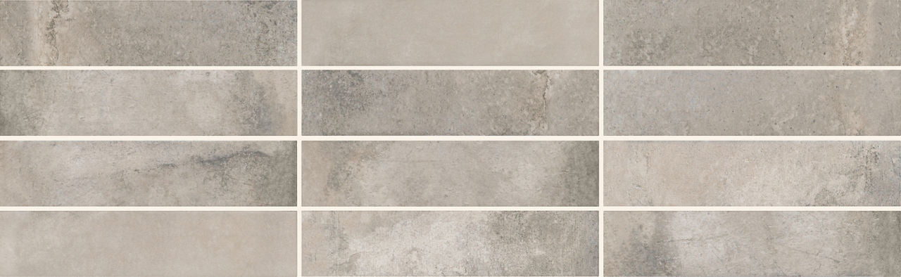 Marazzi - Cotto Revival 2 in. x 9 in. Matte Porcelain Tile - Ash