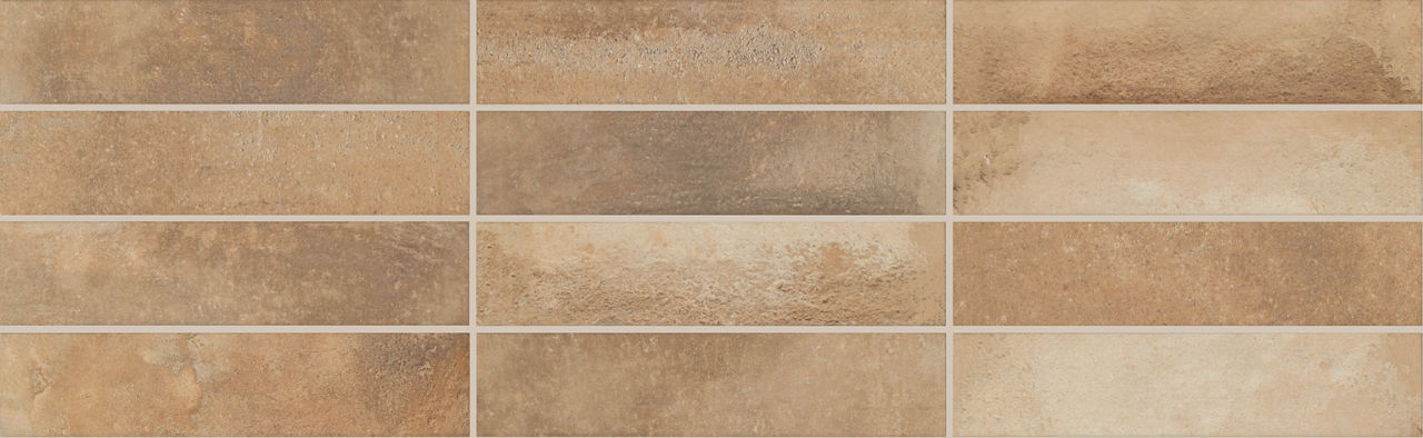 Marazzi - Cotto Revival 2 in. x 9 in. Matte Porcelain Tile - Alpaca