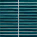 Marazzi - Cotto Revival 1 in. x 6 in. Glossy Porcelain Mosaic - Bay Crackle