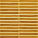 Marazzi - Cotto Revival 1 in. x 6 in. Glossy Porcelain Mosaic - Pollen Crackle