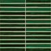 Marazzi - Cotto Revival 1 in. x 6 in. Glossy Porcelain Mosaic - Clover Crackle