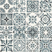 Marazzi - Cotto Revival 4 in. x 4 in. Matte Deco Porcelain Tile - Lagos