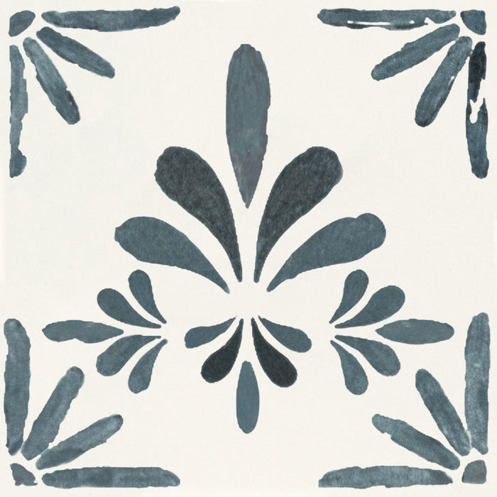 Marazzi - Cotto Revival 4 in. x 4 in. Matte Deco Porcelain Tile - Lagos