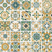Marazzi - Cotto Revival 4 in. x 4 in. Matte Deco Porcelain Tile - Marbella