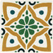 Marazzi - Cotto Revival 4 in. x 4 in. Matte Deco Porcelain Tile - Marbella