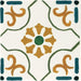 Marazzi - Cotto Revival 4 in. x 4 in. Matte Deco Porcelain Tile - Marbella