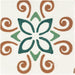 Marazzi - Cotto Revival 4 in. x 4 in. Matte Deco Porcelain Tile - Valencia