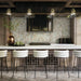 Marazzi - Cotto Revival 4 in. x 4 in. Matte Deco Porcelain Tile - Valencia wall installation