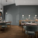 Marazzi - Inyo 2 in. x 8 in. Satin Porcelain Tile - Olive wall installation