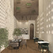 Marazzi - Merona 8 in. x 40 in. Slip Resistant Porcelain Tile - Brown MR42 Installed