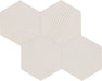 Marazzi - Rhyme And Reason 4 in. x 5 in. Hexagon Wall Tile - Bone RR16 Variation
