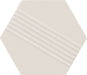 Marazzi - Rhyme And Reason 4 in. x 5 in. Hexagon Wall Tile - Bone RR16 - 3