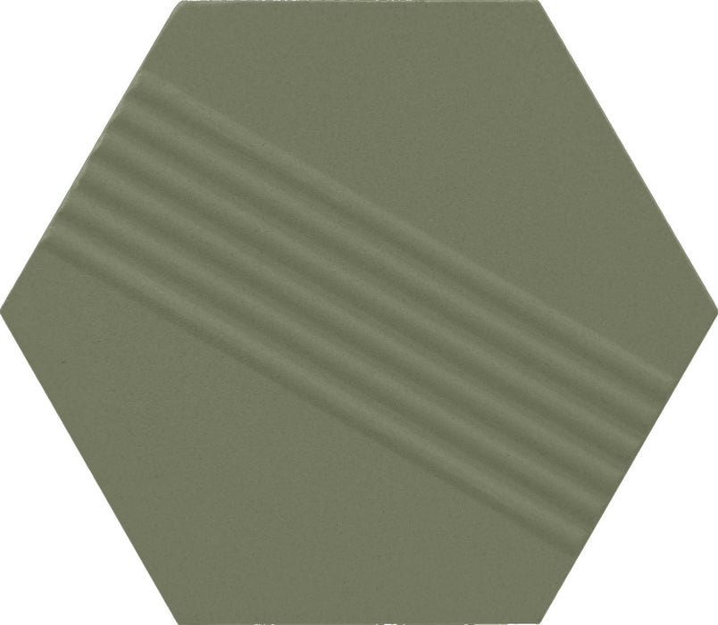 Marazzi - Rhyme And Reason 4 in. x 5 in. Hexagon Wall Tile - Artichoke RR19 - 2