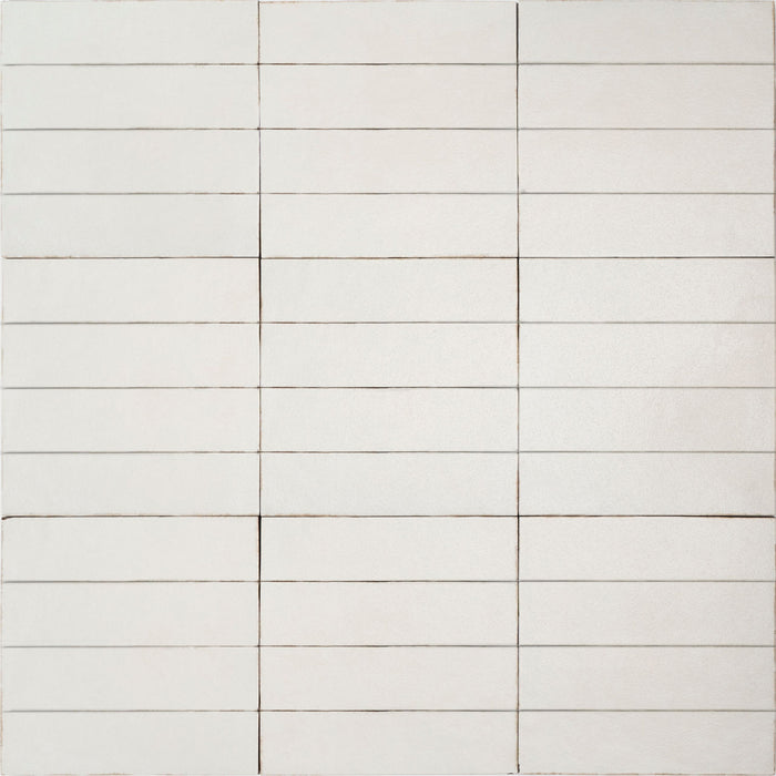 Marazzi - Terramater 3.5 in. x 15 in. Glossy Porcelain Tile - Vanilla