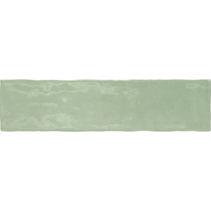 Marazzi - Zellige Neo 3 in. x 12 in. Glazed Ceramic Wall Tile - Turchese