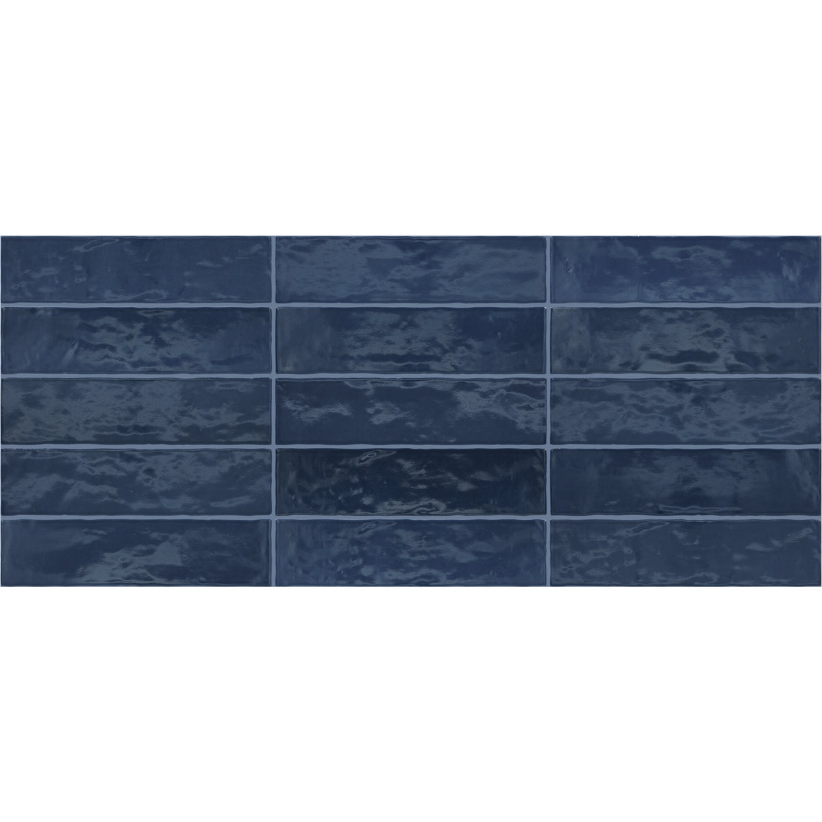 Marazzi - Zellige Neo 3 in. x 12 in. Glazed Ceramic Wall Tile - China Variation View