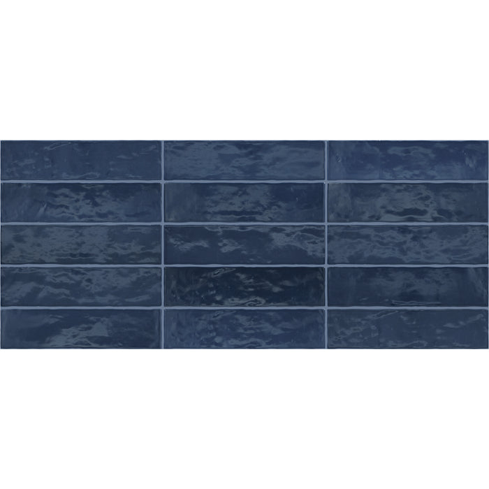 Marazzi - Zellige Neo 3 in. x 12 in. Glazed Ceramic Wall Tile - China Variation View