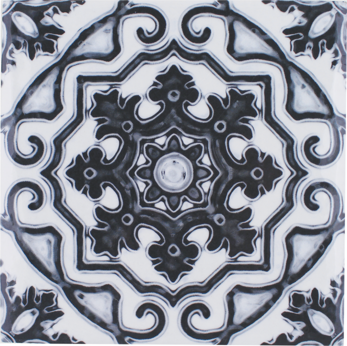 Tesoro - Maioliche Collection - 6 in. x 6 in. Porcelain Tile - 12 Single Tile