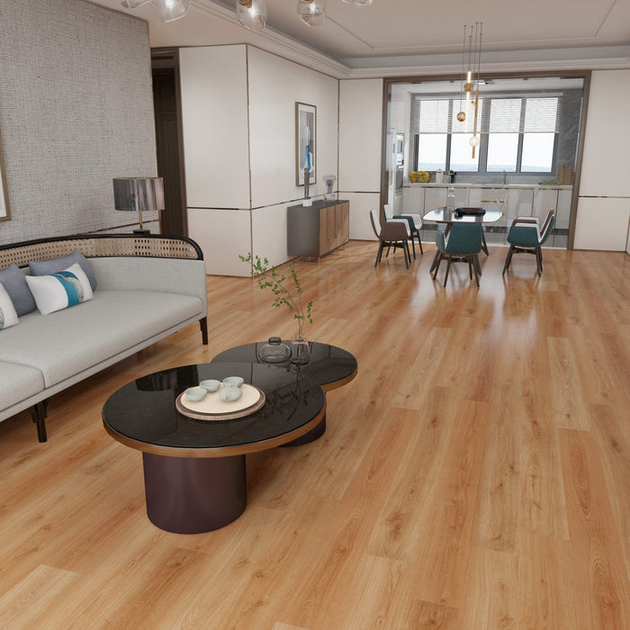 Resolve - 12.0 Series - 9" x 72" WPC - Majestic floor installation