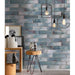 Maniscalco - Pilbara Habitat 3 in. x 12 in. Ceramic Tile - Shark Skin Installed