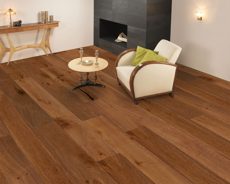 LW Flooring - Vintage Elegance - 7.5" x 74 3/4" - Engineered Hardwood - Mantua Room Scene