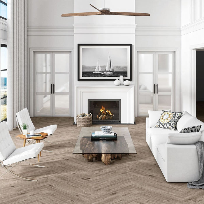 Marazzi - American Estates 9 in. x 36 in. Porcelain - Sand Installed