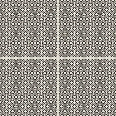 Marazzi - D_Segni™ Birdseye - Porcelain Deco Tile - Chalk/Mud
