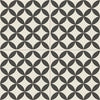 See Marazzi - D_Segni Stella - Porcelain Deco Tile - Chalk/Midnight