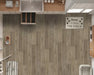 LW Flooring - Lakeview 7" x 48" Rigid Core Vinyl - Marble Falls Top View