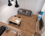 LW Flooring - Riverside - 9" x 59" - Luxury Vinyl - Marigold Overhead View