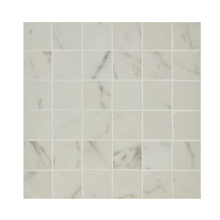 Arizona Tile - Marvel - 2&quot; x 2&quot; - Rectified Porcelain Mosaic - Calacatta Extra