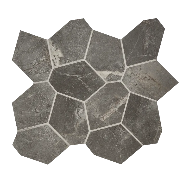 Arizona Tile - Marvel - Puzzle Mesh Matte - Rectified Porcelain Mosaic - Fior Di Bosco