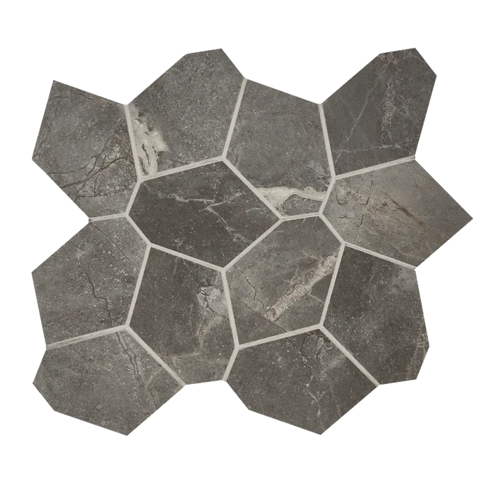 Arizona Tile - Marvel - Puzzle Mesh Matte - Rectified Porcelain Mosaic - Fior Di Bosco