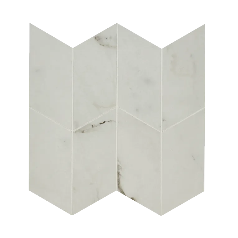 Arizona Tile - Marvel - Archer Mesh Matte - Rectified Porcelain Mosaic - Statuario Supremo