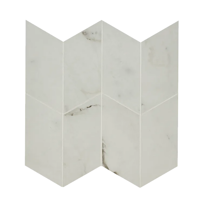 Arizona Tile - Marvel - Archer Mesh Matte - Rectified Porcelain Mosaic - Statuario Supremo