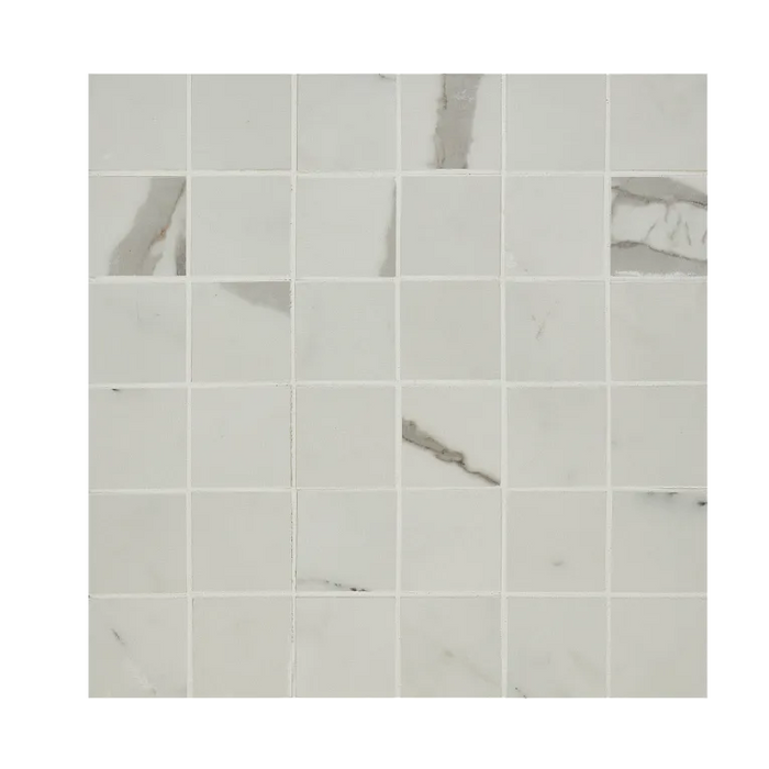 Arizona Tile - Marvel - 2" x 2" - Rectified Porcelain Mosaic - Statuario Supremo