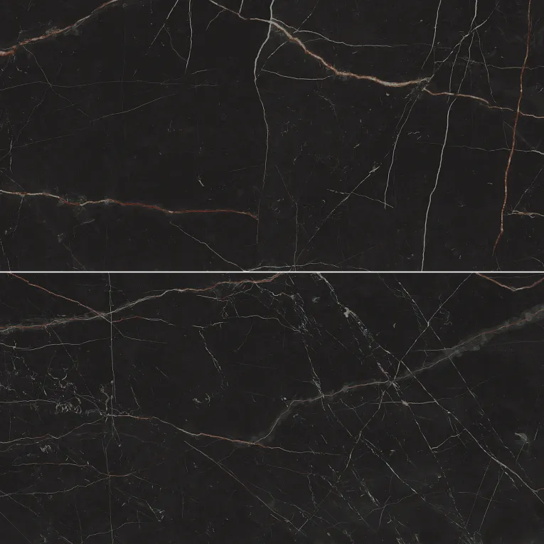 Arizona Tile - Marvel 24&quot; x 48&quot; Matte Rectified Porcelain Tile - Black Atlantis