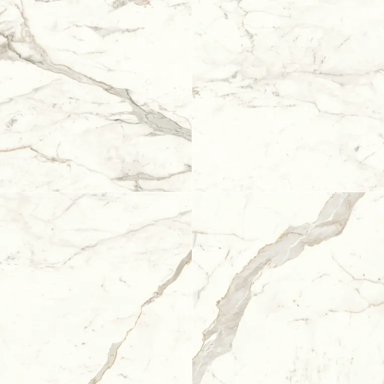 Arizona Tile - Marvel 24&quot; x 24&quot; Polished Rectified Porcelain Tile - Calacatta Prestigio